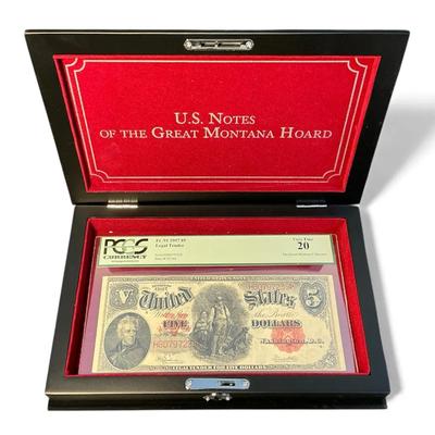 Great Montana Hoard PCGS VF20 1907 $5 Note