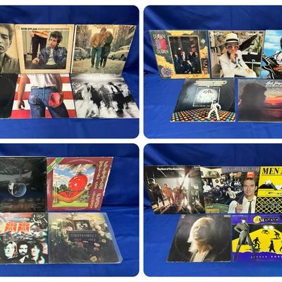 Record Collection - Elton John, Bob Dylan, Fleetwood Mac 