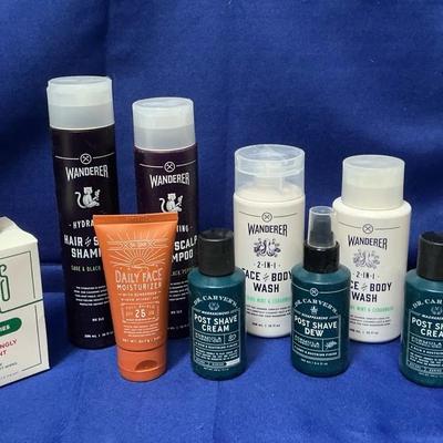 Men's Grooming & Toiletries incl. Grounds Keeper, Wanderer, Dr. Carvers