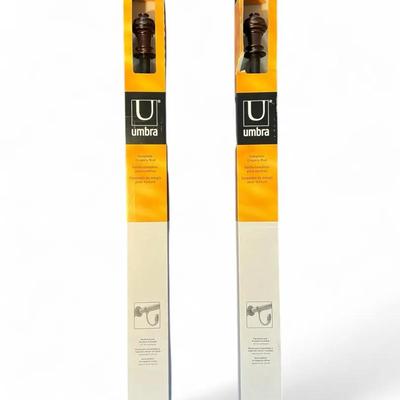 Umbra Complete Drapery Rods (New)