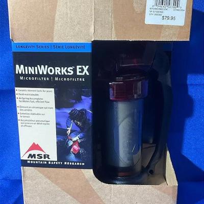 MiniWorks EX Microfilter Water Purifier 7” H