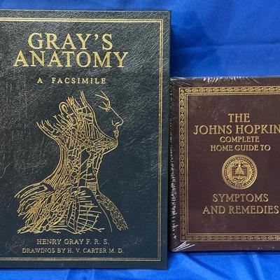 Easton Press Gray's Anatomy & Johns Hopkins Complete Home Guide to Symptoms & Remedies