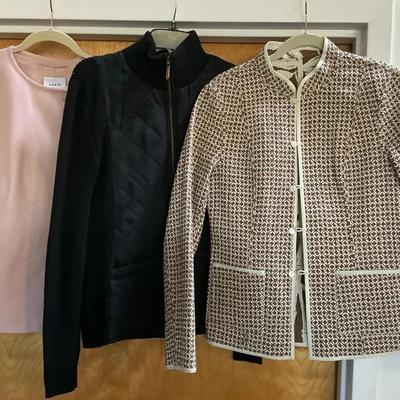 Akris & J McLaughlin Womens Jackets Medium & 14