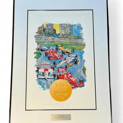 Budweiser Grand Prix of Cleveland Print - Presented To David Modell 