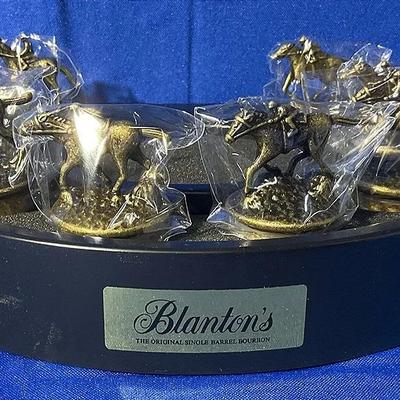 Blantons Single Barrel Bourbon Metal Cork And Stand (8) (1 Of 3)