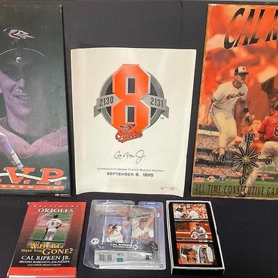 Cal Ripken Jr Baltimore Orioles Items