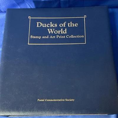 Ducks Of The World Postal Stamp And Art Print Collection