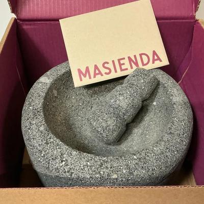 Masienda Mexican Molcajete Stone Mortar & Pestle
