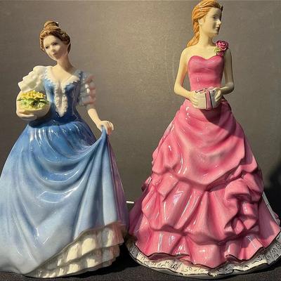 Royal Doulton Lady Figurines, Helen, Birthday