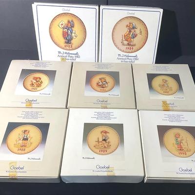 HUMMEL Annual Plates 1983, 1990, And More