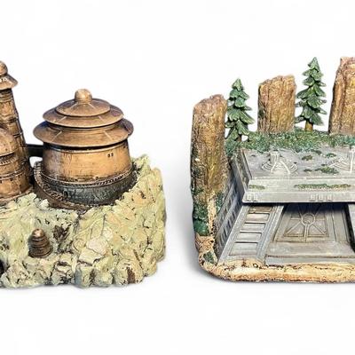 Hawthorne Village Star Wars Jabba’s Palace & Endor Bunker 