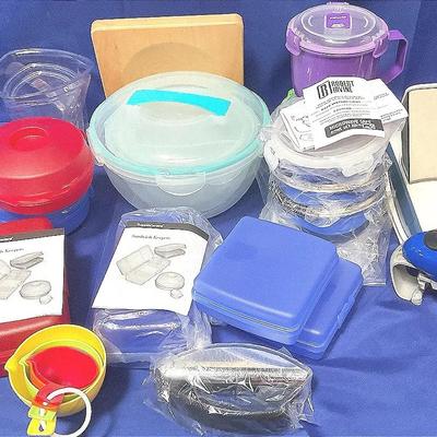 Kitchen Items- Tupperware, Cooks Essentials, Sistema And More