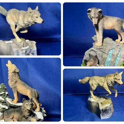 The Bradford Exchange Wolf Collection - Winter’s Song, Tranquil Spring & More