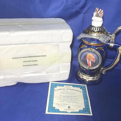 President Donald Trump Masterpiece Stein