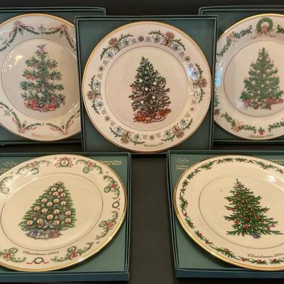 Lenox Christmas Plates (DEN23)