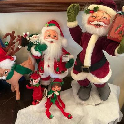 Annalee Santas, Elves, & Reindeer