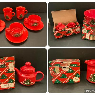 Waechtersbach Christmas Tree Dishes