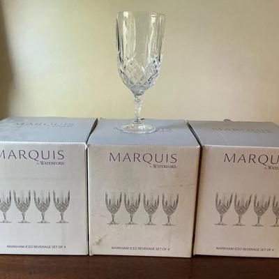 12 Marquis By Waterford Markham Iced Beverage Glasses 