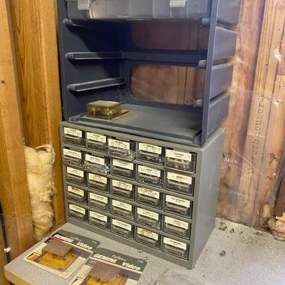 Small Tool Parts Organizer With Bolts & Washers & More!