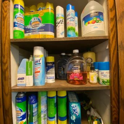 Never Opened Cleaning Supplies & More