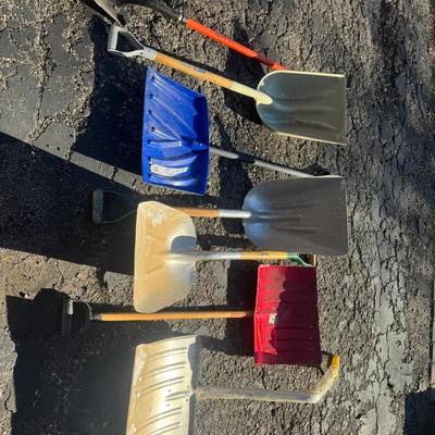 Variety Of Shovels 