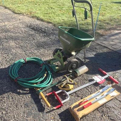 Scott Spreader, Corona Yard Tool, Hose, Wilcox Stainless Steel