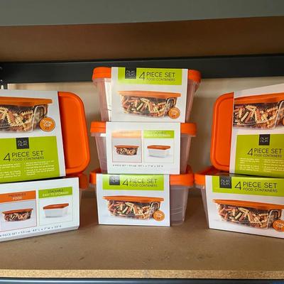 New Plas Glas Brand Food Storage Containers 