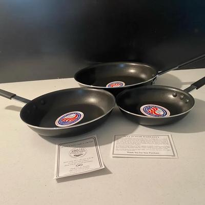 New In Box Pro HG 3 Frying Pans