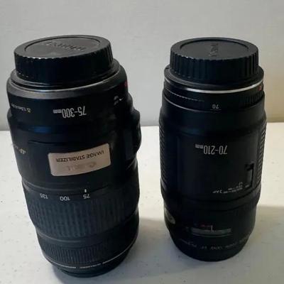 Canon EF 70-300mm f/4 Lens & Canon EF 70-210mm f/4