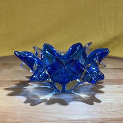 Vintage Murano art glass bowl