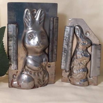 Vintage Metal Chocolate Molds