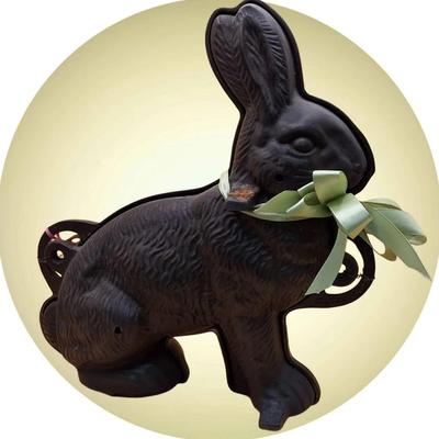Vintage Griswold Cast Iron Rabbit Cake Mold