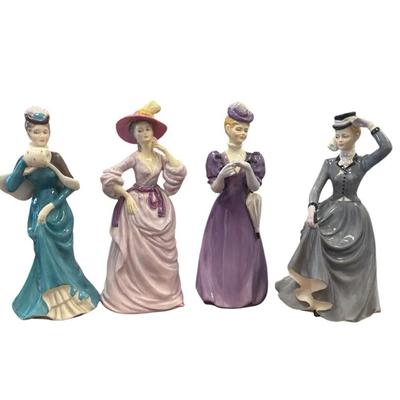 Francesca Art China By Ray Shyss Figurine Lot Of Four