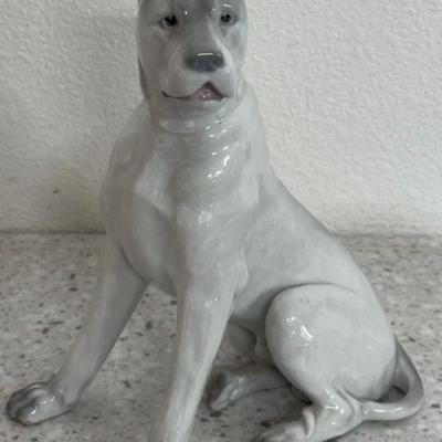 Gebruder Heubach Great Dane Porcelain Figurine