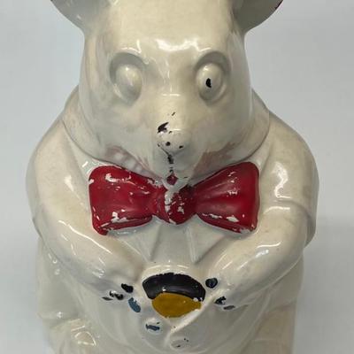Vintage McCoy Bear Cookie Jar (As Is)