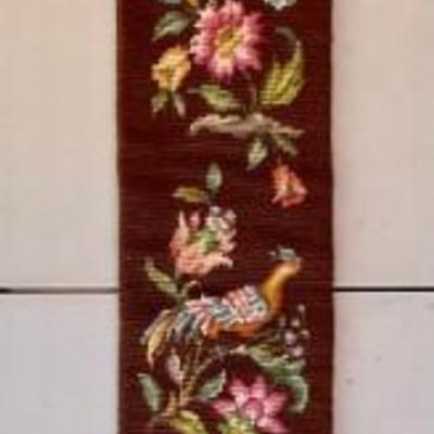 Vintage Needlework Brass Bell Pull