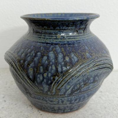 Mark Oehler 2008 Art Nouveau Style Studio Pottery Vase