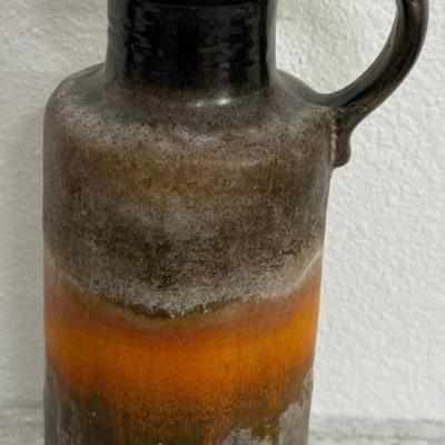 MCM Karstens Tonnieshof West Germany Handled Pottery Vase