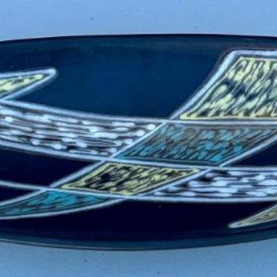 Signed Soholm Bonnholm Pottery 16" Bowl