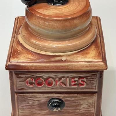 Vintage McCoy USA 10 Inch Lidded Cookie Jar