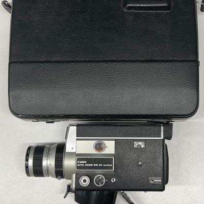 Vintage Canon Auto Zoom 518 Super 8 With Case
