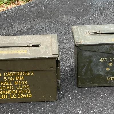 Ammo Boxes
