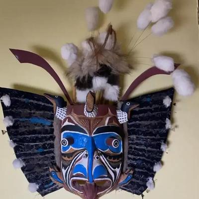 Native American Art - The Kwakiutl Loon Xwexwe 