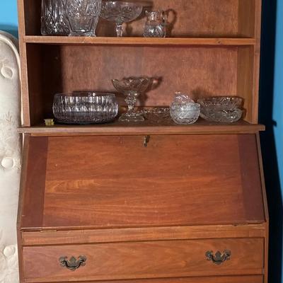 Hutch Secretary Desk 
