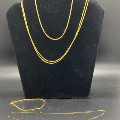 14K Necklaces 