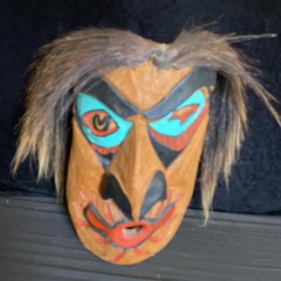 Native American Art - Simon Charlie Mask  