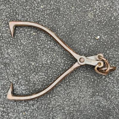 Vintage Steel Tongs