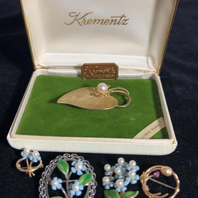 Vintage Krementz Pins