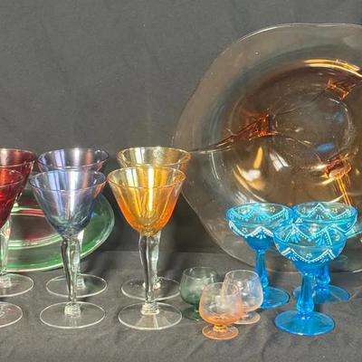 Colorful Glassware