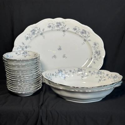Johann Haviland Bavaria “Blue Garland” China